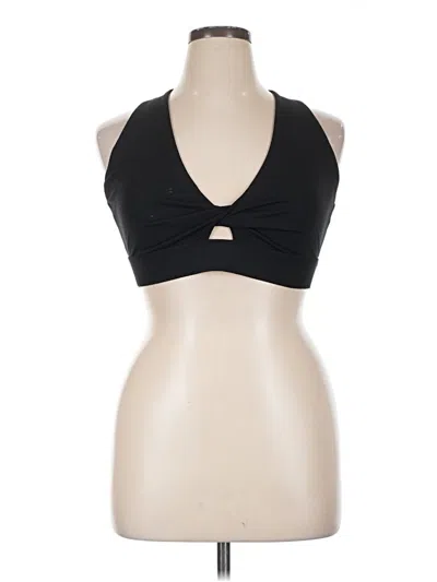 Pre-owned Fabletics Tank Top Black Halter Neckline Tops
