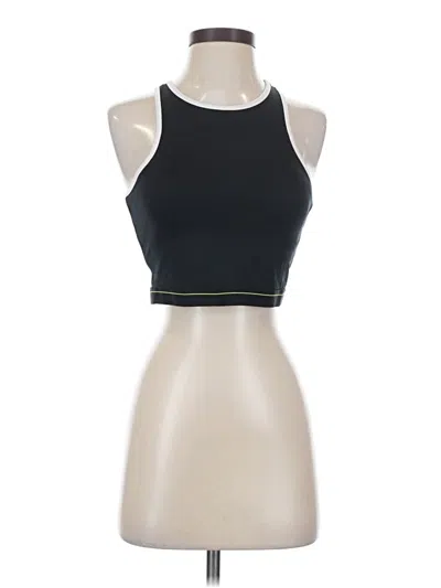 Pre-owned Fabletics Tank Top Black Halter Neckline Tops