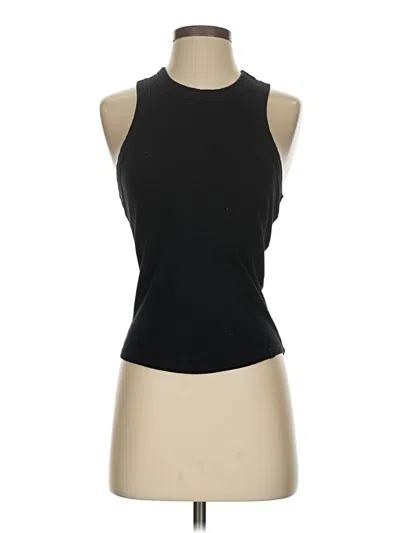 Pre-owned Fabletics Tank Top Black Halter Neckline Tops