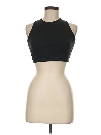 Pre-owned Fabletics Tank Top Black Halter Neckline Tops