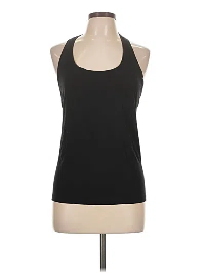 Pre-owned Fabletics Tank Top Black Halter Neckline Tops