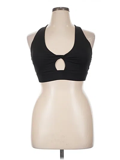 Pre-owned Fabletics Tank Top Black Halter Neckline Tops