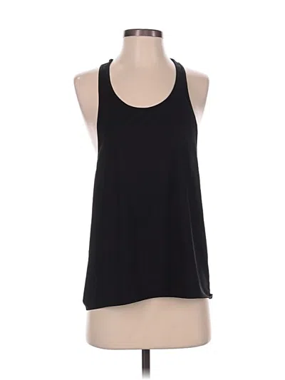 Pre-owned Fabletics Tank Top Black Halter Neckline Tops