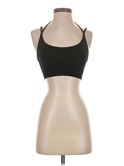 Pre-owned Fabletics Tank Top Black Halter Neckline Tops