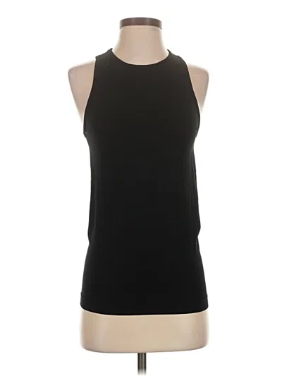 Pre-owned Fabletics Tank Top Black Halter Neckline Tops