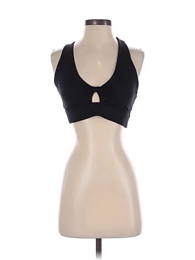 Pre-owned Fabletics Tank Top Black Halter Neckline Tops