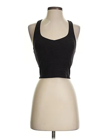 Pre-owned Fabletics Tank Top Black Halter Neckline Tops