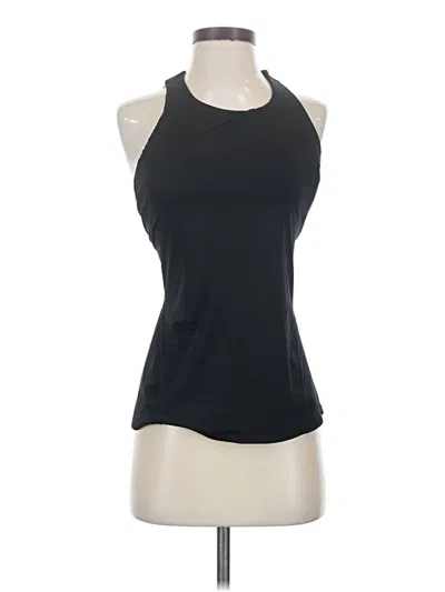 Pre-owned Fabletics Tank Top Black Halter Neckline Tops