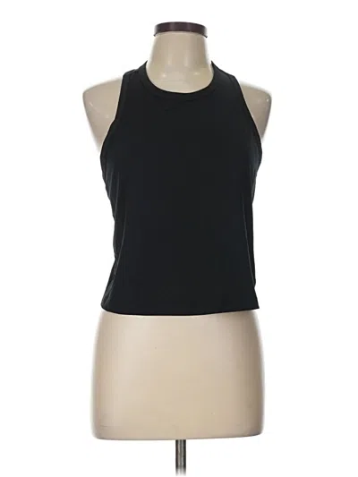 Pre-owned Fabletics Tank Top Black Halter Neckline Tops