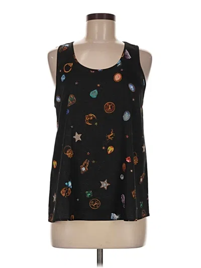 Pre-owned Fabletics Tank Top Black Halter Neckline Tops