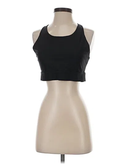 Pre-owned Fabletics Tank Top Black Halter Neckline Tops