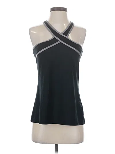 Pre-owned Fabletics Tank Top Black Halter Neckline Tops