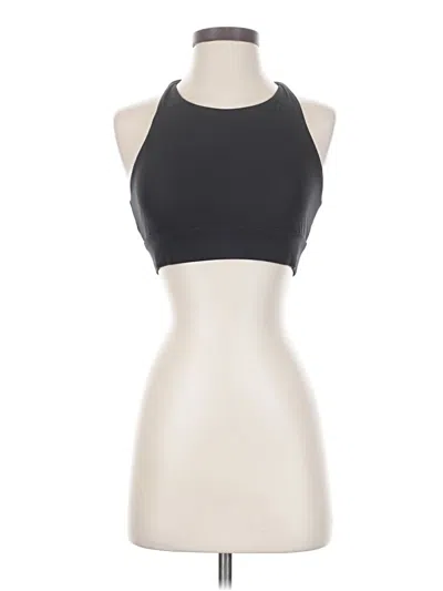 Pre-owned Fabletics Tank Top Black Halter Neckline Tops