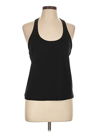 Pre-owned Fabletics Tank Top Black Halter Neckline Tops
