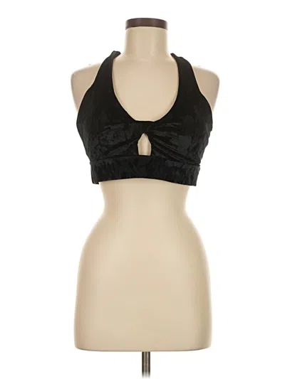 Pre-owned Fabletics Tank Top Black Halter Neckline Tops