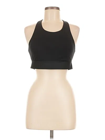 Pre-owned Fabletics Tank Top Black Halter Neckline Tops