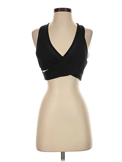 Pre-owned Fabletics Tank Top Black Halter Neckline Tops