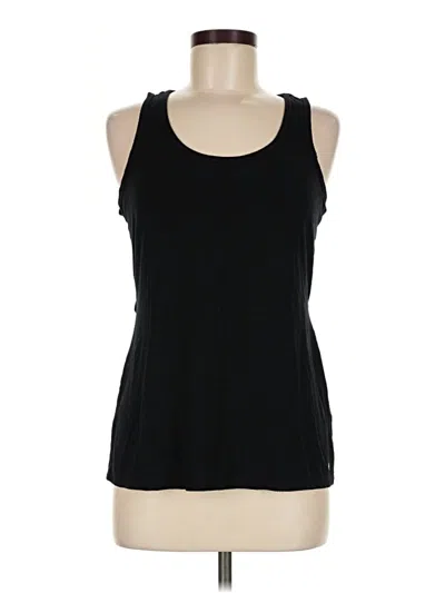 Pre-owned Fabletics Tank Top Black Halter Neckline Tops