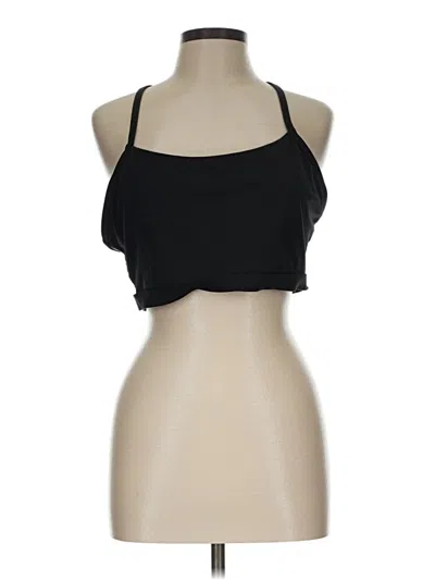 Pre-owned Fabletics Tank Top Black Halter Neckline Tops