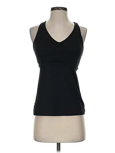 Pre-owned Fabletics Tank Top Black Halter Neckline Tops