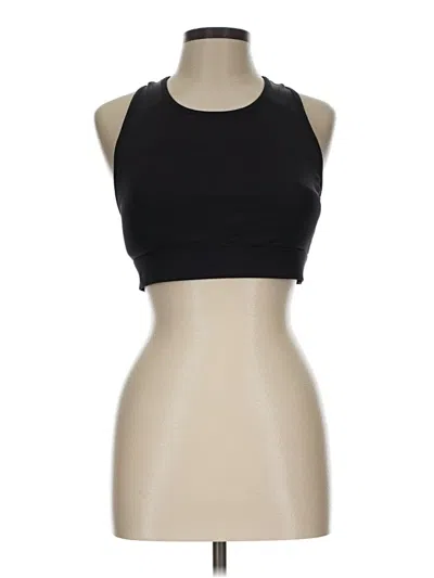 Pre-owned Fabletics Tank Top Black Halter Neckline Tops