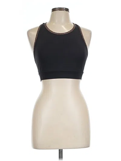 Pre-owned Fabletics Tank Top Black Halter Neckline Tops