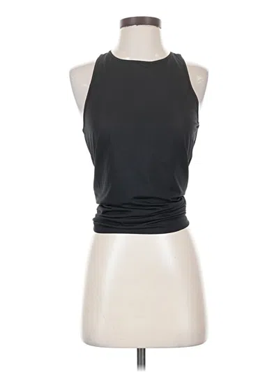 Pre-owned Fabletics Tank Top Black Halter Neckline Tops