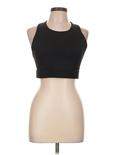 Pre-owned Fabletics Tank Top Black Halter Neckline Tops