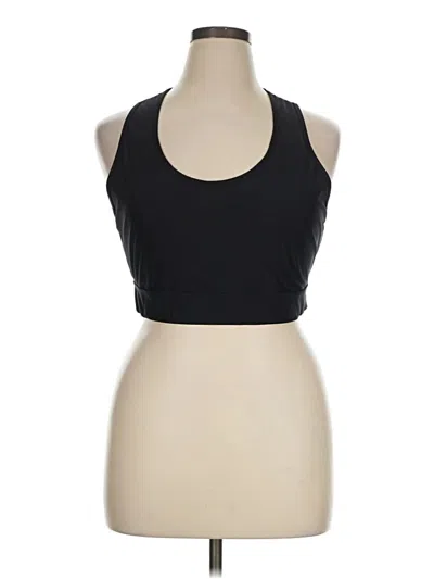 Pre-owned Fabletics Tank Top Black Halter Neckline Tops