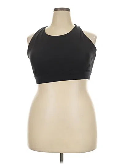 Pre-owned Fabletics Tank Top Black Halter Neckline Tops