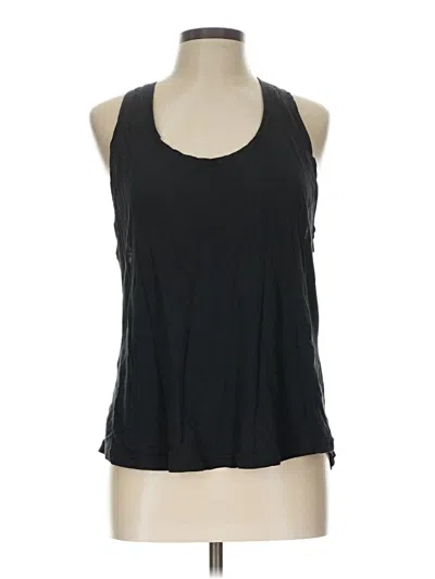 Pre-owned Fabletics Tank Top Black Halter Neckline Tops