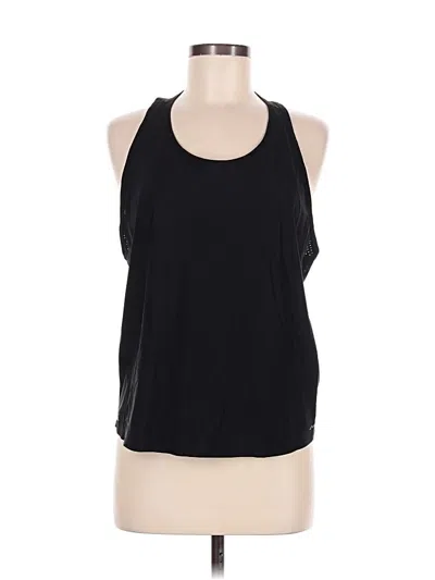 Pre-owned Fabletics Tank Top Black Halter Neckline Tops