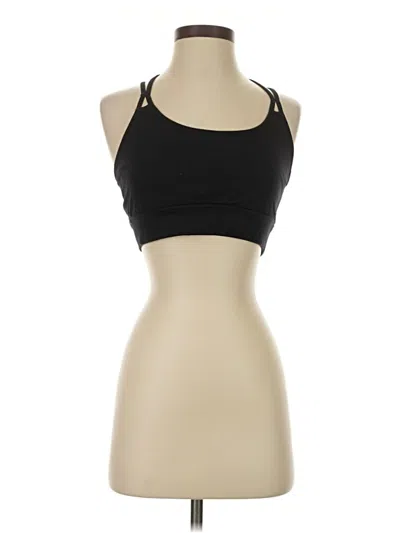 Pre-owned Fabletics Tank Top Black Halter Neckline Tops