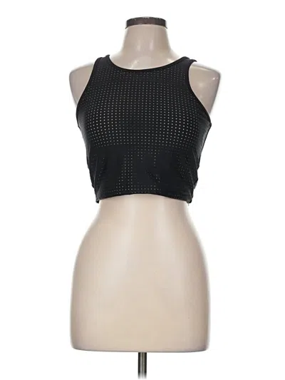 Pre-owned Fabletics Tank Top Black Halter Neckline Tops