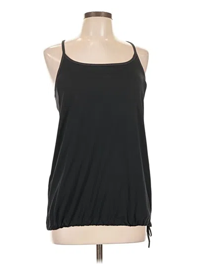 Pre-owned Fabletics Tank Top Black Halter Neckline Tops