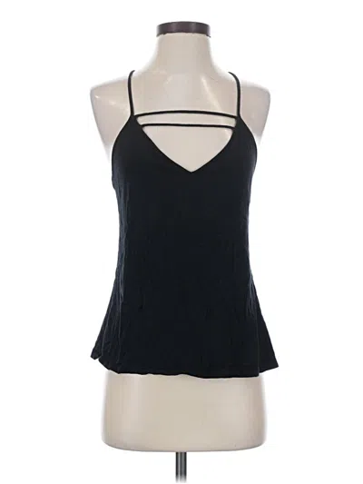 Pre-owned Fabletics Tank Top Black Halter Neckline Tops