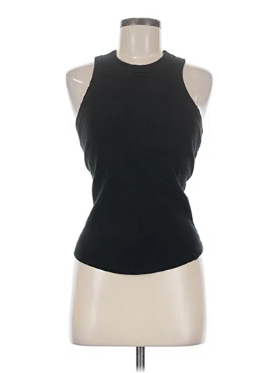 Pre-owned Fabletics Tank Top Black Halter Neckline Tops