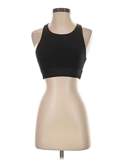 Pre-owned Fabletics Tank Top Black Halter Neckline Tops