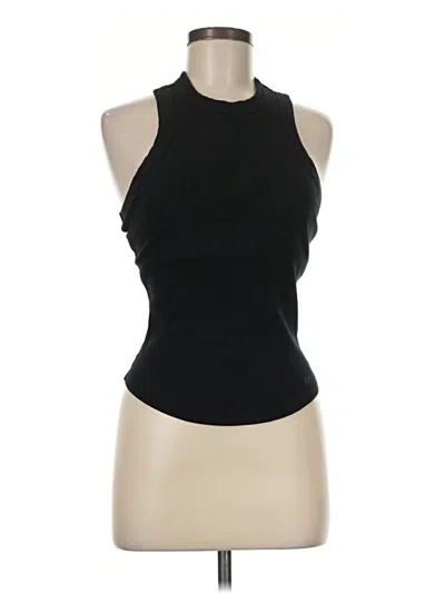 Pre-owned Fabletics Tank Top Black Halter Neckline Tops