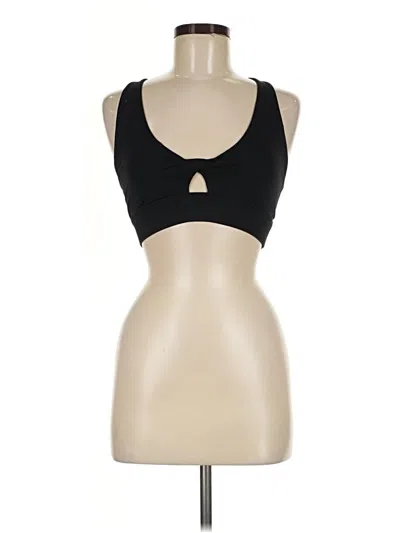 Pre-owned Fabletics Tank Top Black Halter Neckline Tops
