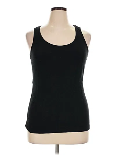 Pre-owned Fabletics Tank Top Black Halter Neckline Tops