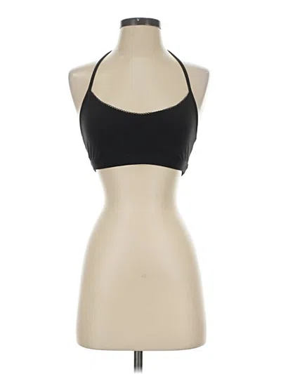 Pre-owned Fabletics Tank Top Black Halter Neckline Tops