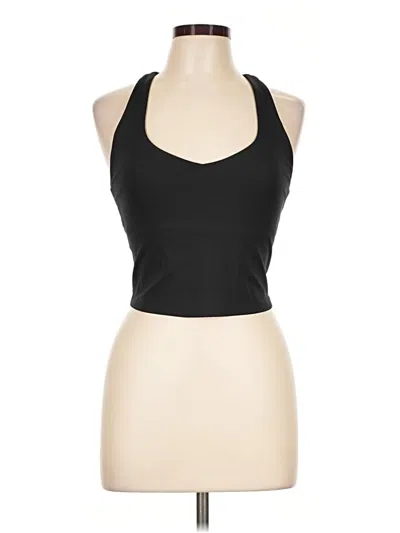 Pre-owned Fabletics Tank Top Black Halter Neckline Tops