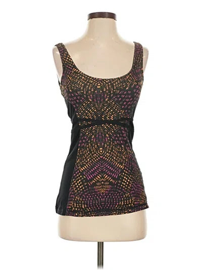 Pre-owned Fabletics Tank Top Black Square Neckline Tops