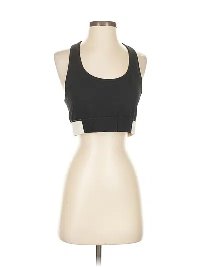 Pre-owned Fabletics Tank Top Black Strapless Neckline Tops