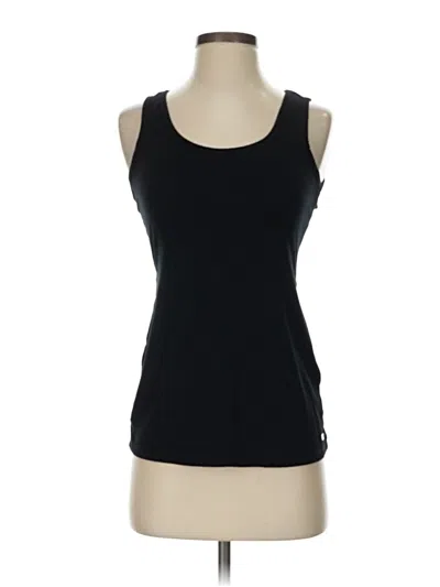 Pre-owned Fabletics Tank Top Black Strapless Neckline Tops