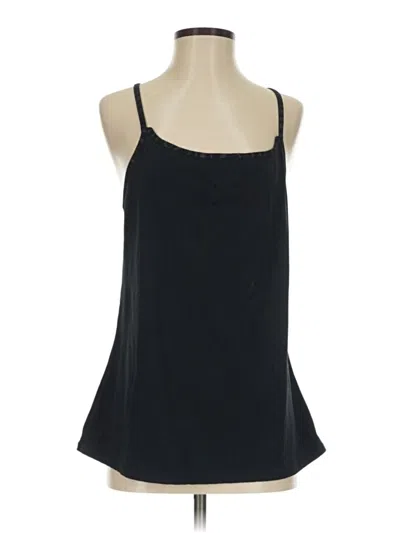 Pre-owned Fabletics Tank Top Black Strapless Neckline Tops
