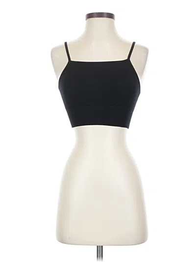 Pre-owned Fabletics Tank Top Black Strapless Neckline Tops