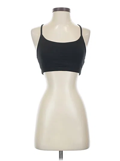 Pre-owned Fabletics Tank Top Black Strapless Neckline Tops