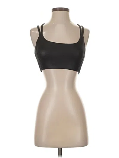 Pre-owned Fabletics Tank Top Black Strapless Neckline Tops